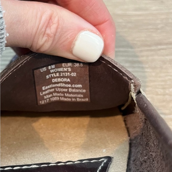 EASTLAND Debora Leather Driving Moccasin, Size 8 - Picture 9 of 13